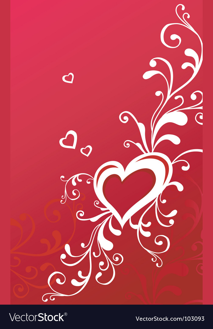 valentine greeting card. Valentine Greeting Card Vector
