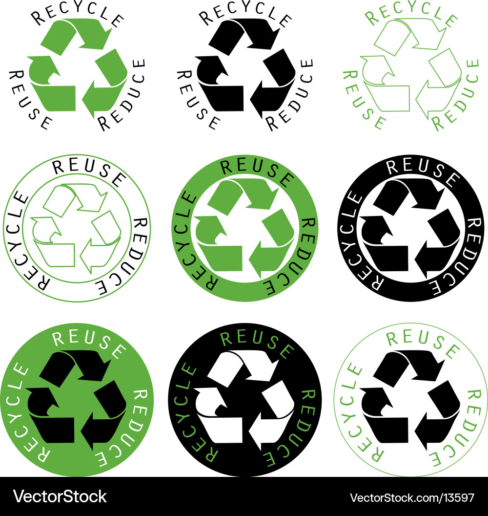 reduce recycle reuse. Recycle Reuse Reduce Vector