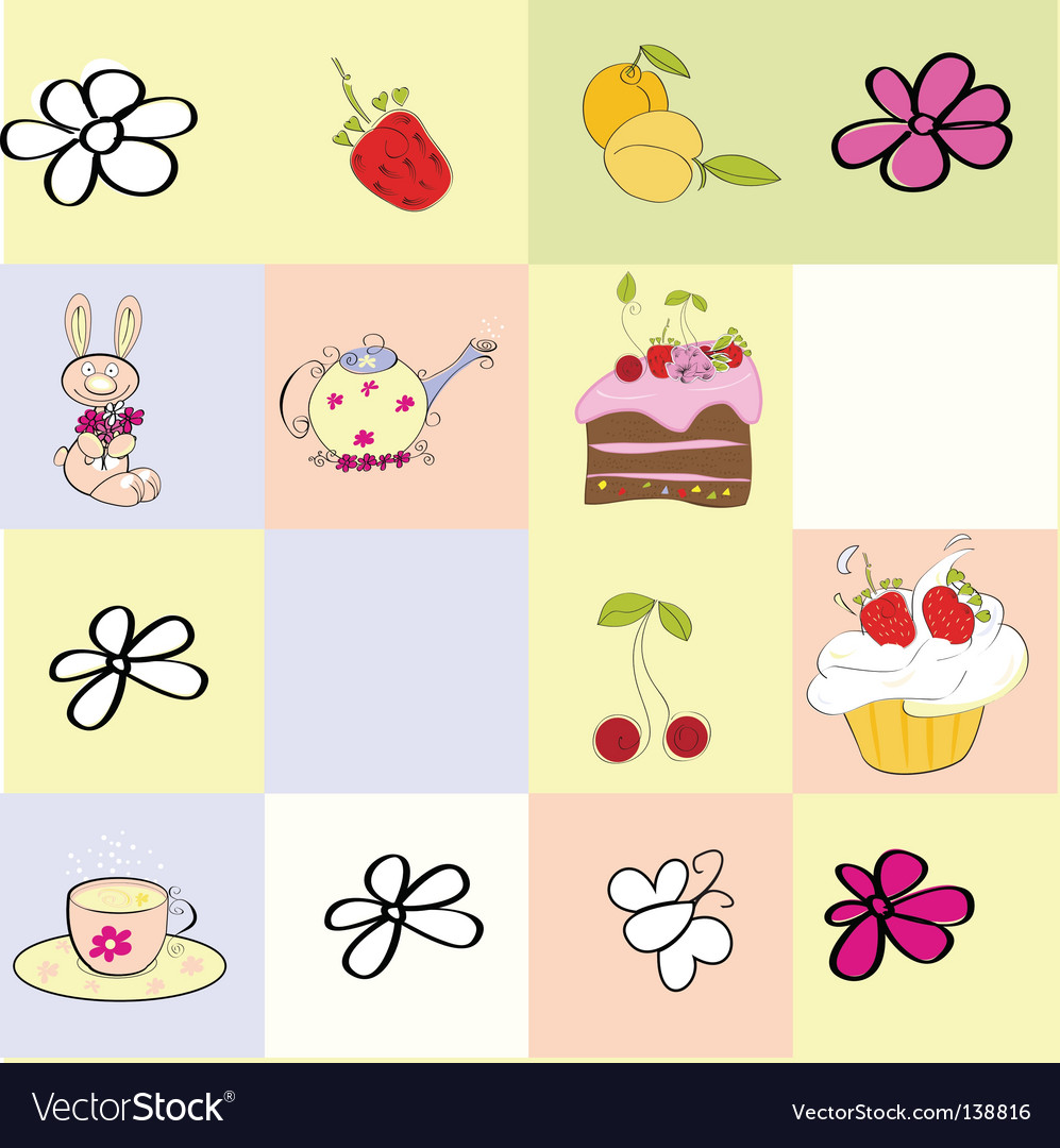 cupcakes cartoon background. cupcakes cartoon background.