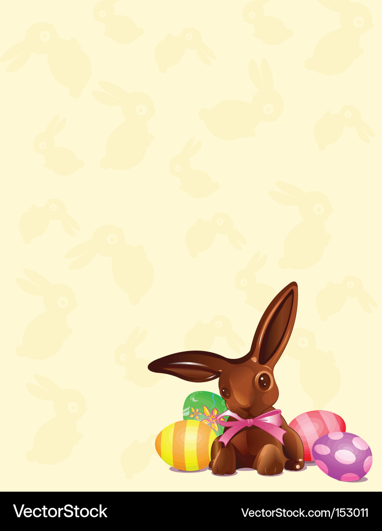 chocolate easter bunnies cartoon. chocolate easter bunnies