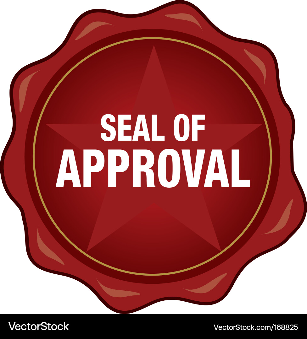 seal of approval. Quality Seal Of Approval