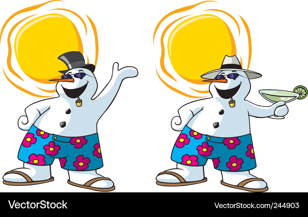 frosty snowman. Cool Frosty Snowman Vector