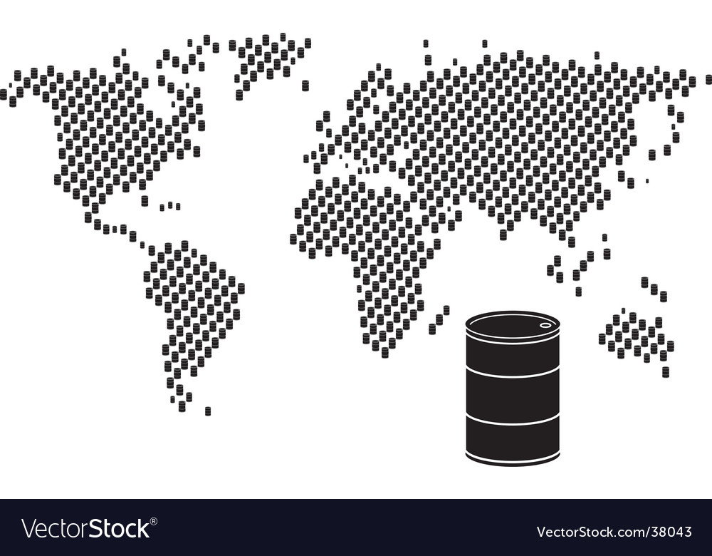 oil barrel images. Oil Barrel World Vector