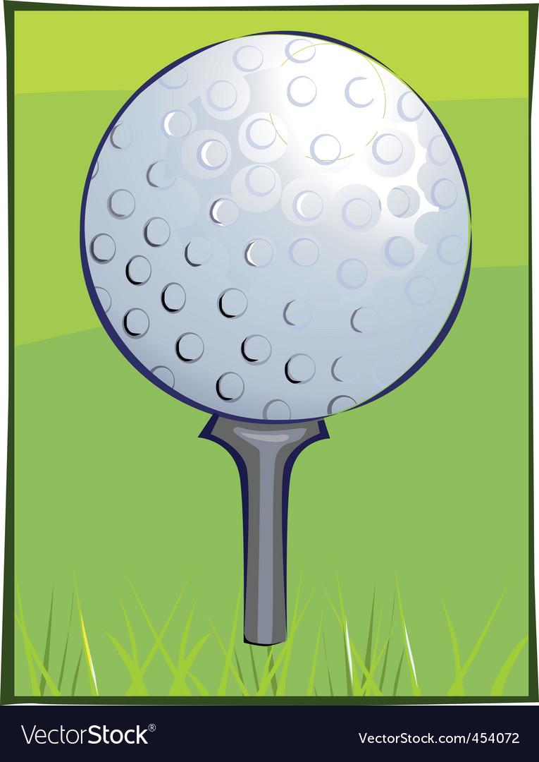 golf ball vector. Golf Ball Vector