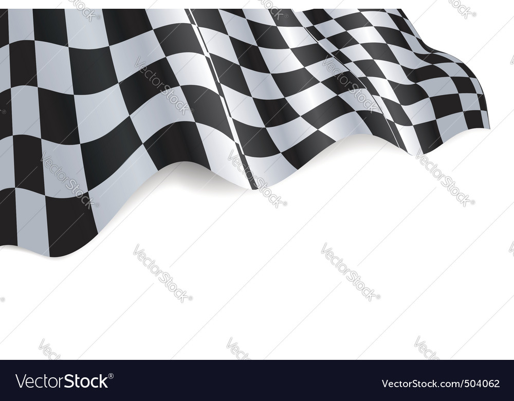 checkered flag vector. Checkered Flag Vector