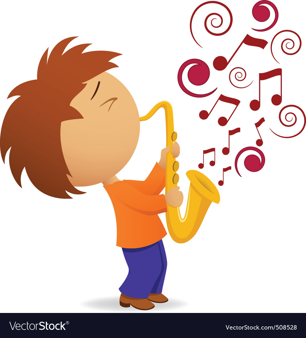 cartoon music note. Abstract Music Note Vector