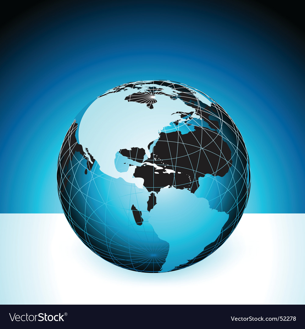 world globe vector. World Globe Vector