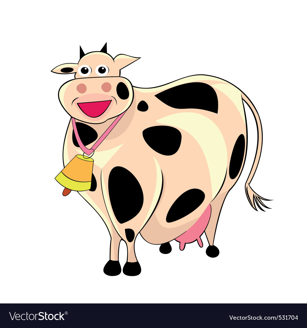 funny cow. Funny Cow Vector