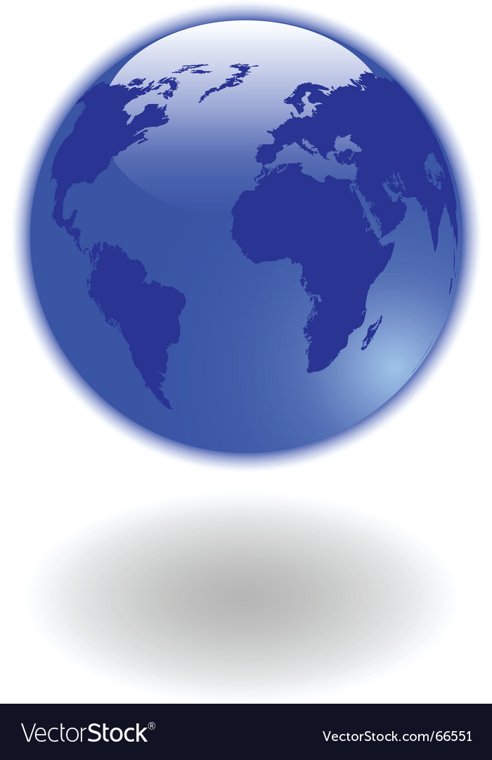 world map globe. World Map Globe Vector
