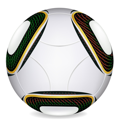 World Cup 2010 Soccer Ball Vector. Artist: iadamson; File type: Vector EPS 