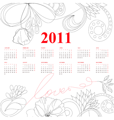 calendar template 2011. Template For Calendar For 2011