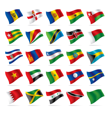 world flags vector. World+flags+vector