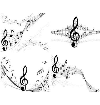 musical notes clip art. the music note Clipart,