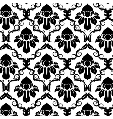 floral wallpaper tile. Wallpaper patterns can be sep