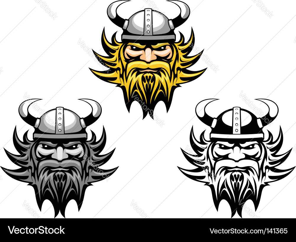 angry viking warrior as a