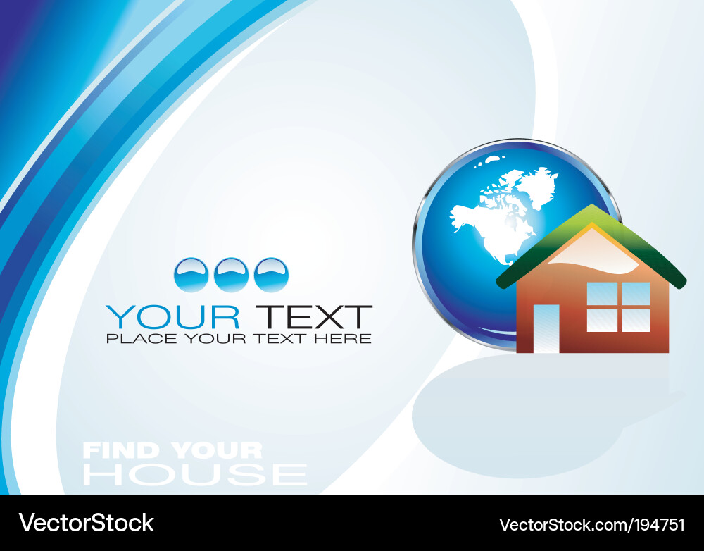 Real Estate Agent on Real Estate Agency Business Card Vector Art   Download Real Vectors