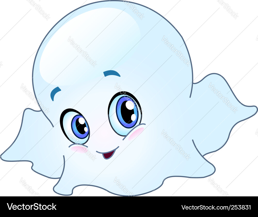 Baby Ghost Vector. Artist: yayayoy; File type: Vector EPS; Contains CS file: 