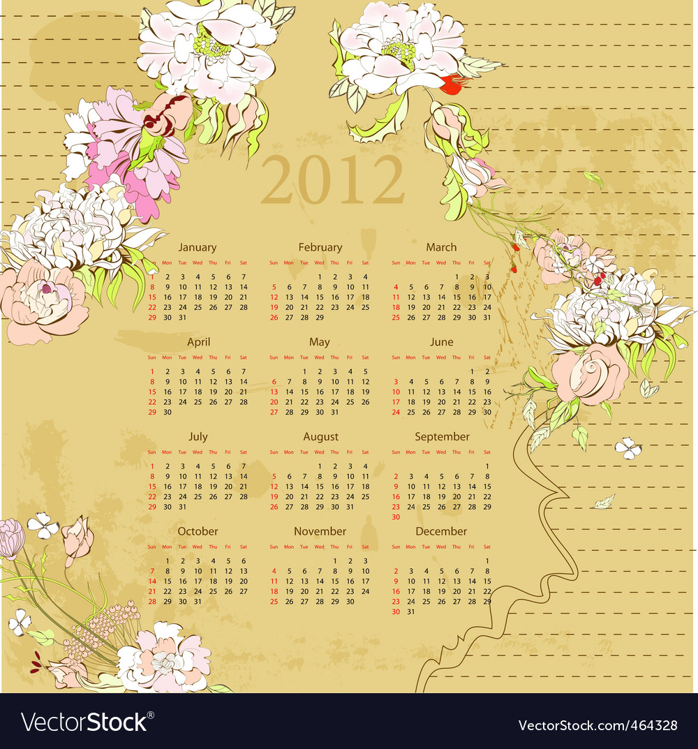 annual calendar 2012. Professional make free annual