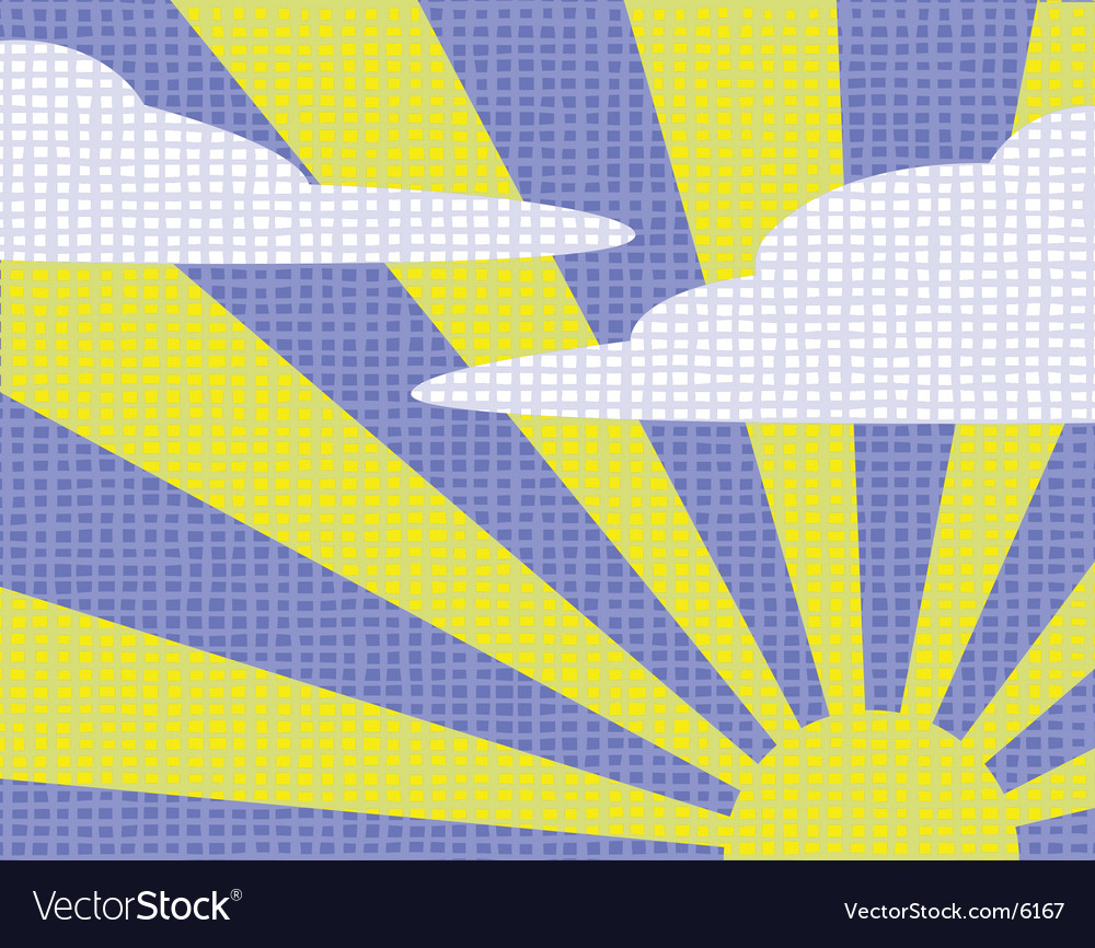 Sunny Sky Vector. Artist: Tawng; File type: Vector EPS; Contains CS file: No 