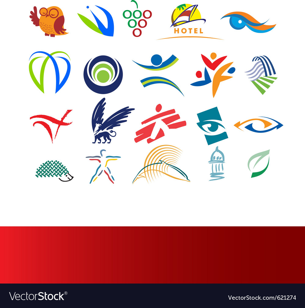 Free Vector Logo Design Elements on Logo Design Elements Vector 621274 By Valiz22