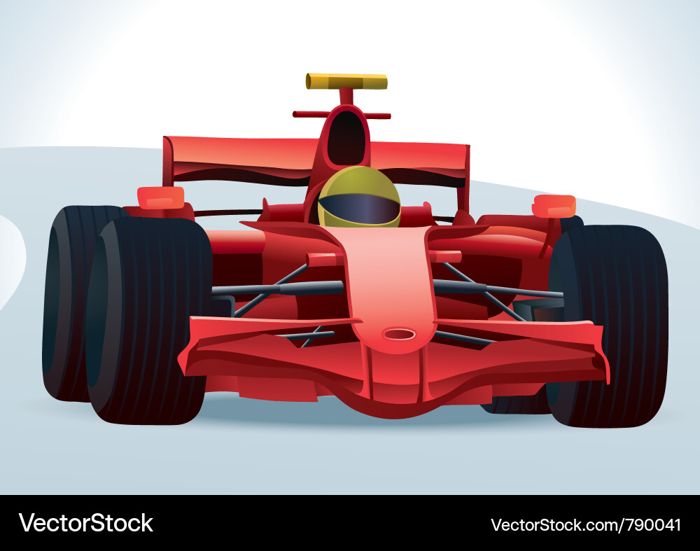 Auto Racing Cart on F1 Racing Car Vector 790041 By H4nk