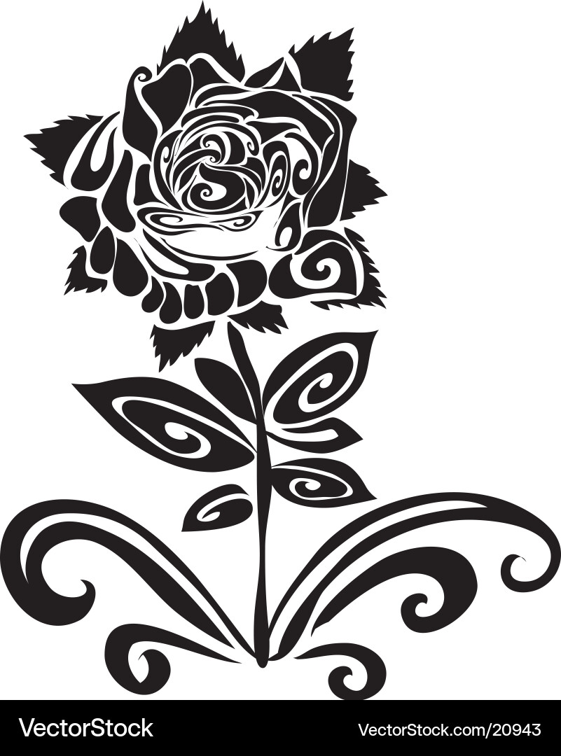 black and white rose tattoos 