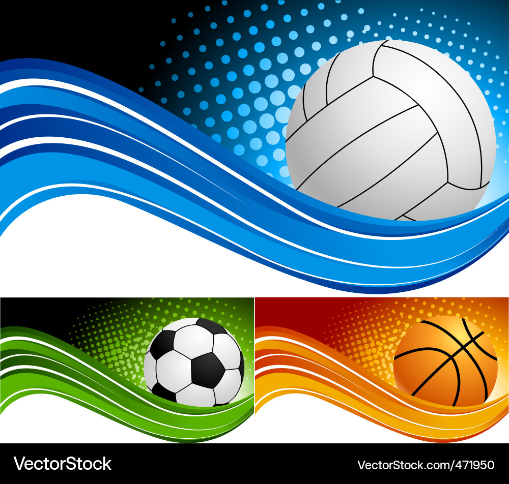 a sports background