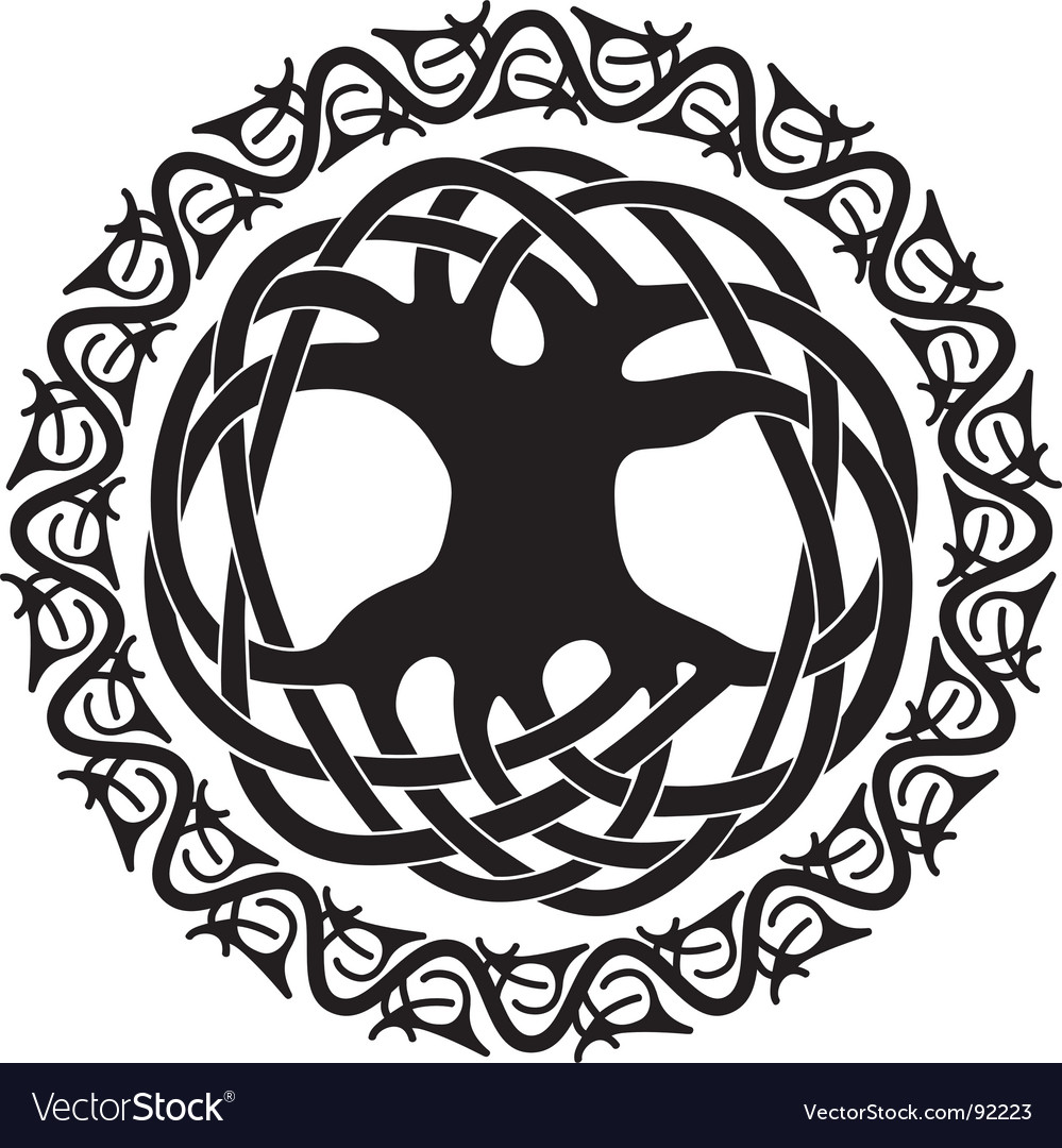Celtic Motive Tree Vector 92223 By Xelissa Royalty Free Art 380x400px