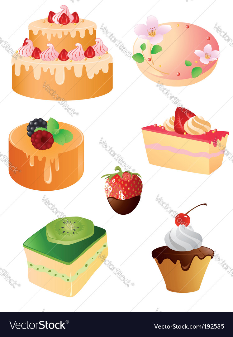 سكرابز كيكات دون تحميل Set-of-sweet-dessert-icons-vector