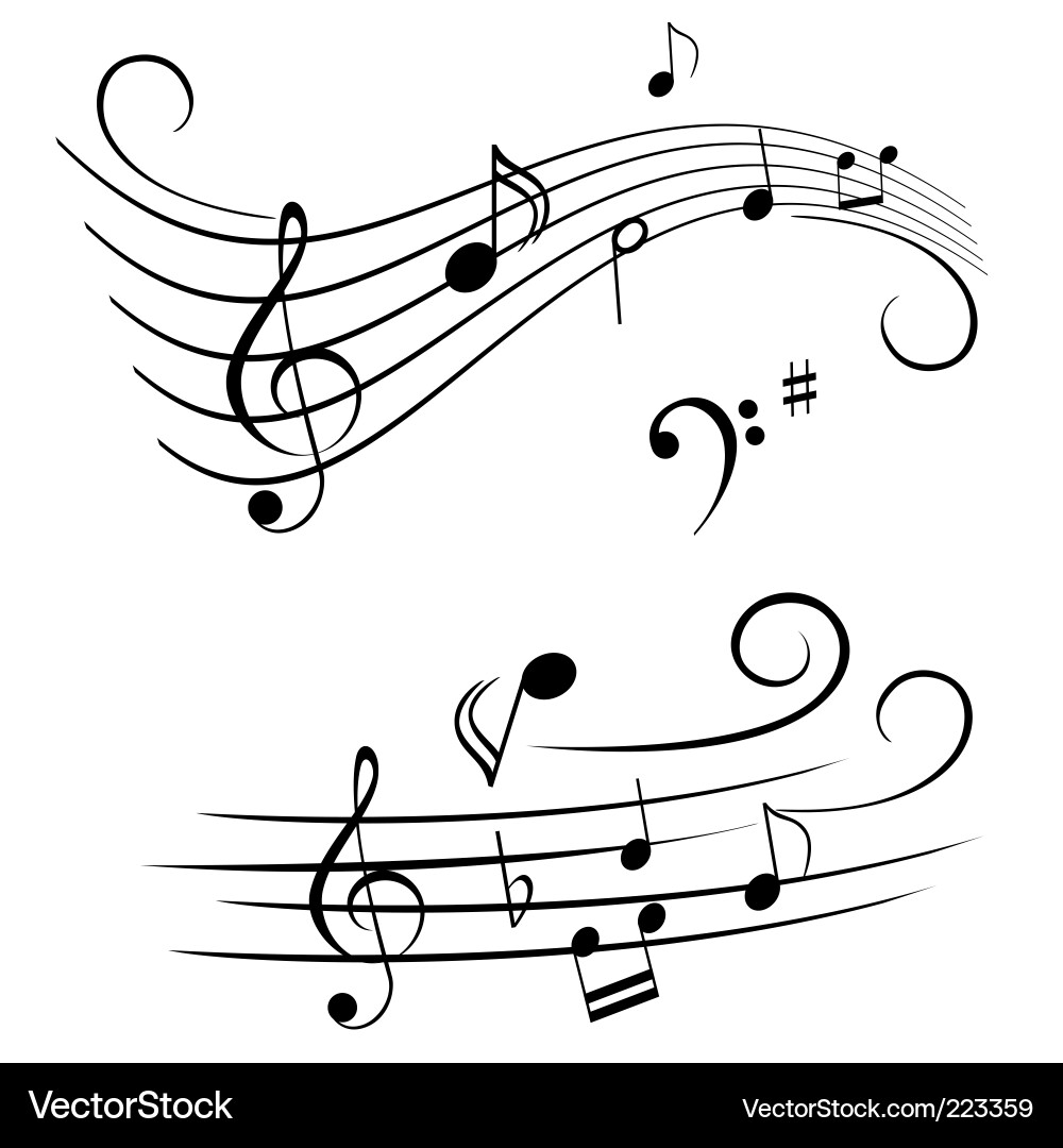 Free Download Vector on Music Notes Vector 223359   By Soleilc