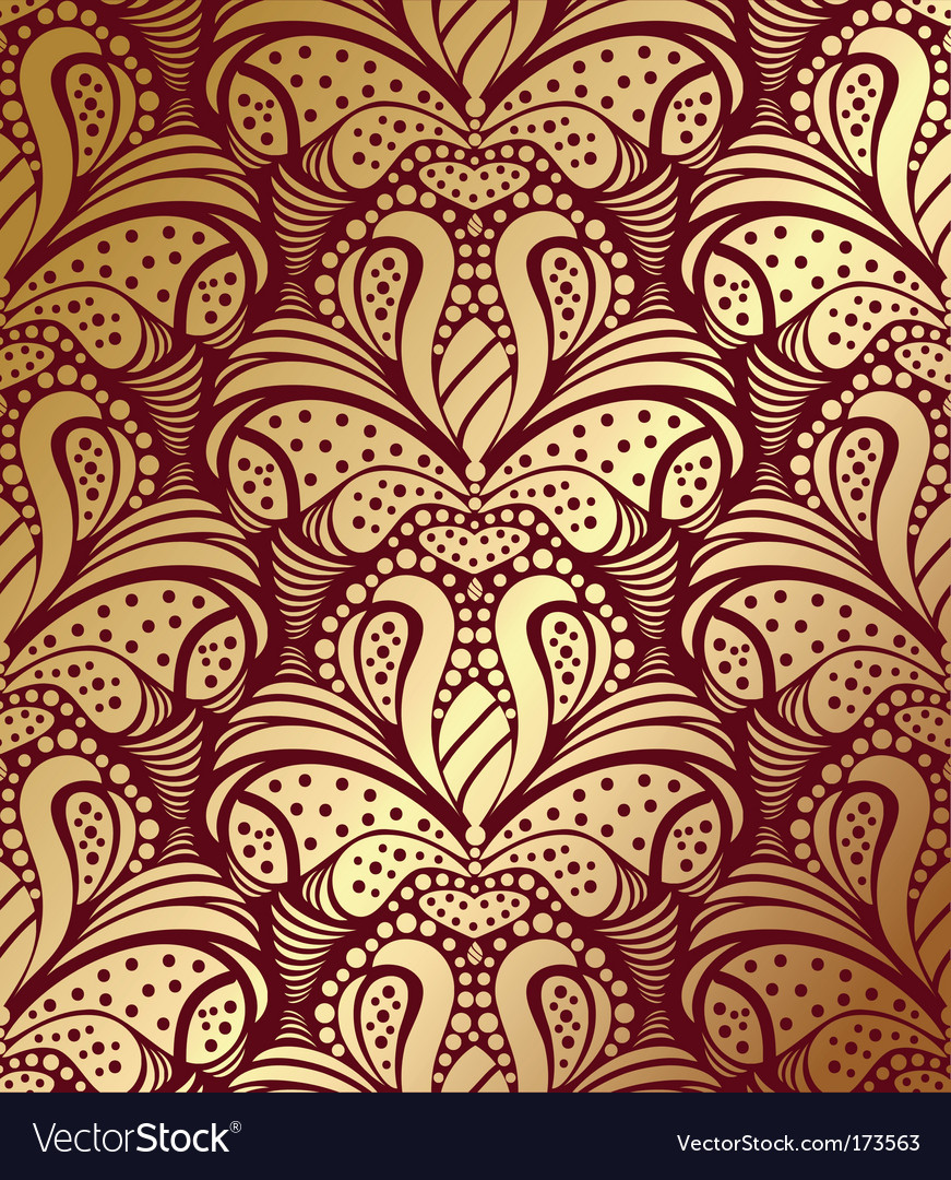 Abstract tribal pattern vector by olgaaltunina