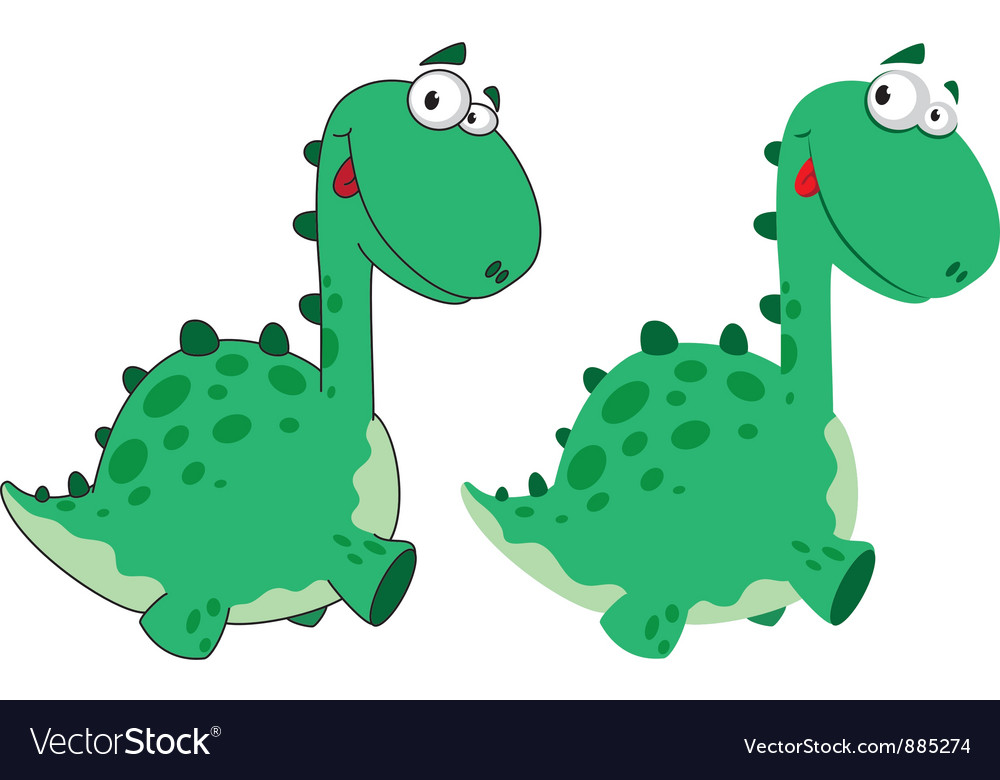 Cute Dino Cartoon