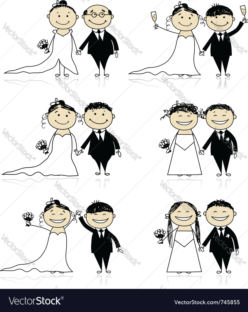Wedding ceremony vector