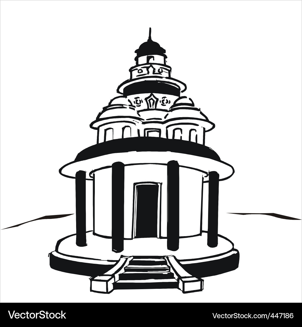 Architectural Design on Hindu Temple Vector 447186   By Tillydesign