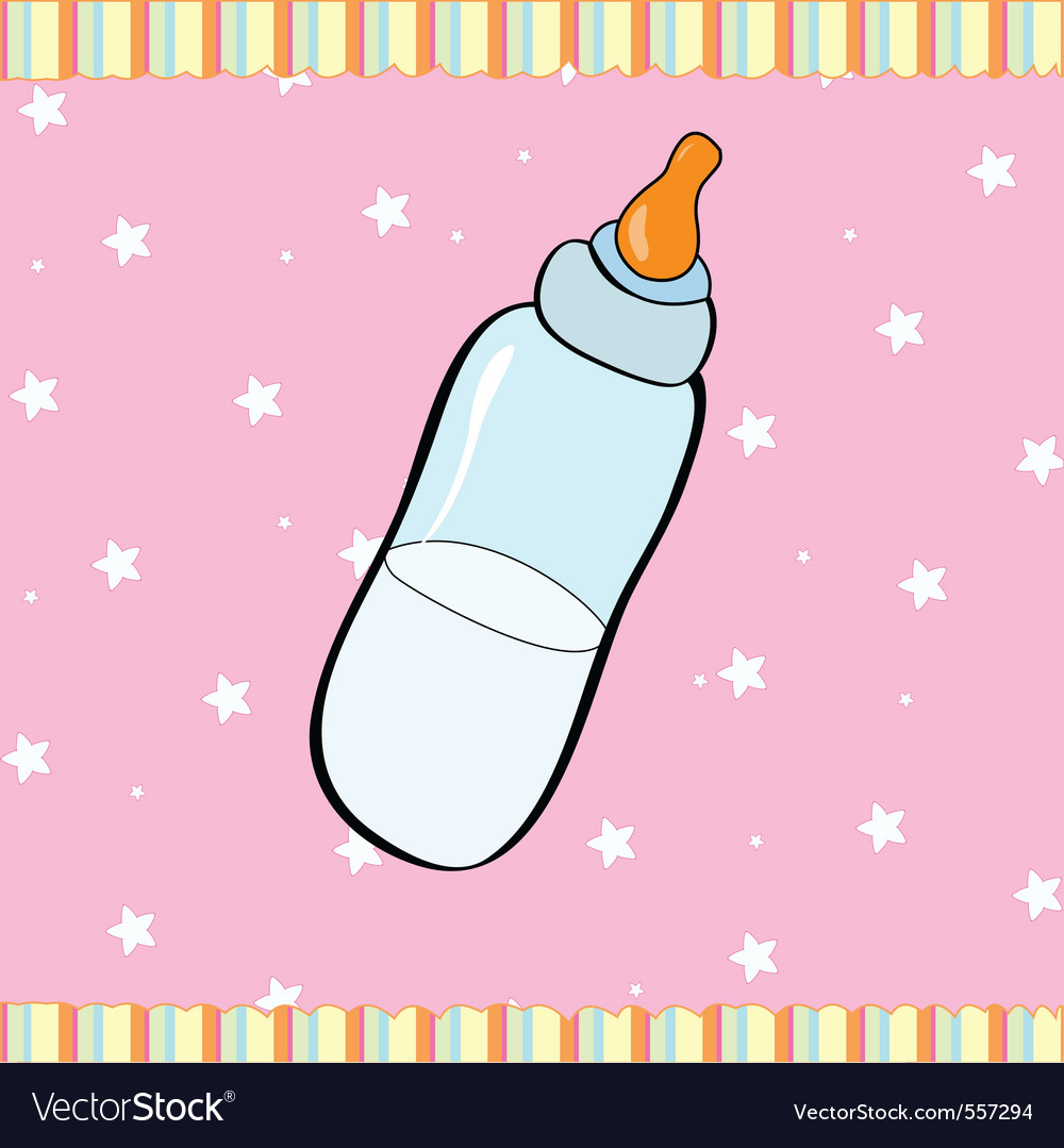 baby cartoon bottles