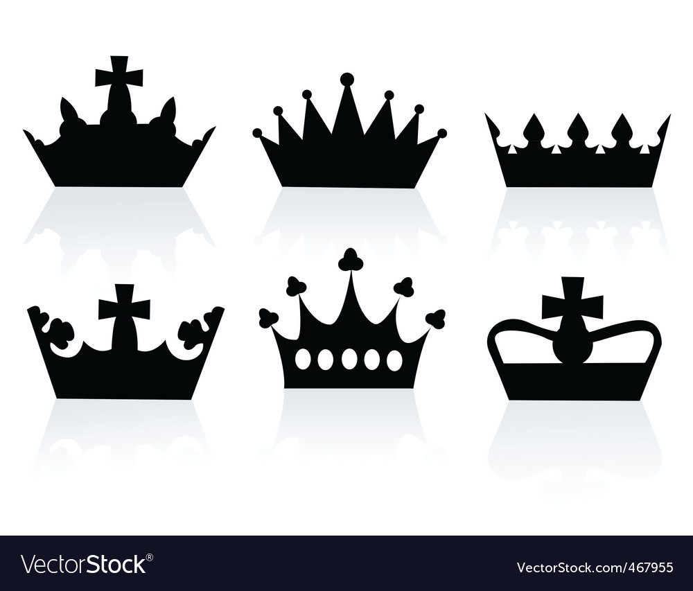 Free Vector Crown on Crowns Vector 467955   By Nezezon