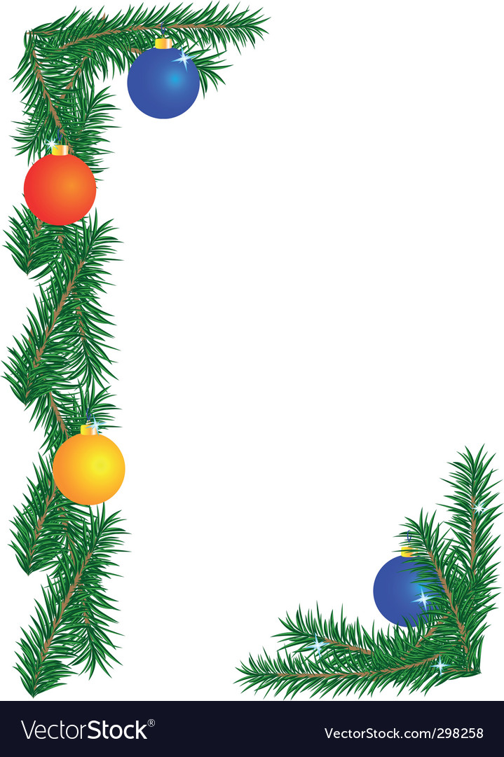 Free Vector Christmas on Christmas Border Vector 298258 By Nataly0288