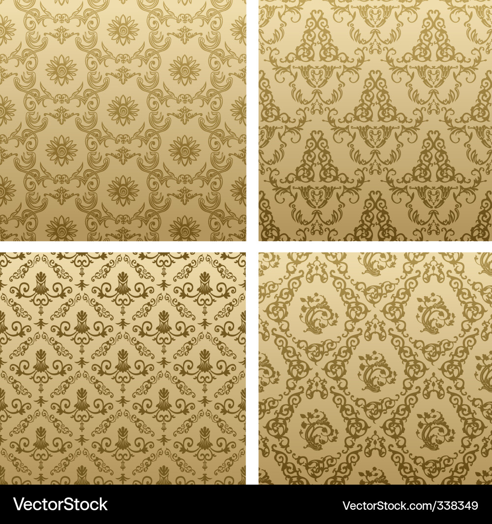 Vintage Wallpaper on Vintage Wallpaper Pattern Vector 338349   By Extezy