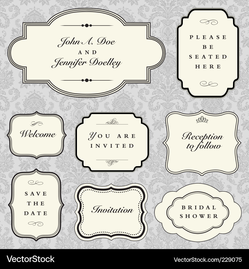 Stock Photos Free on Vintage Frames Vector 229075   By Vectormikes