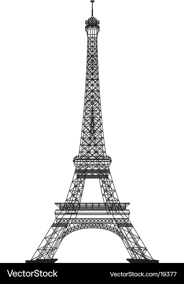 Printable Picture Eiffel Tower on Eiffel Tower Vector 19377 By Belarusochka