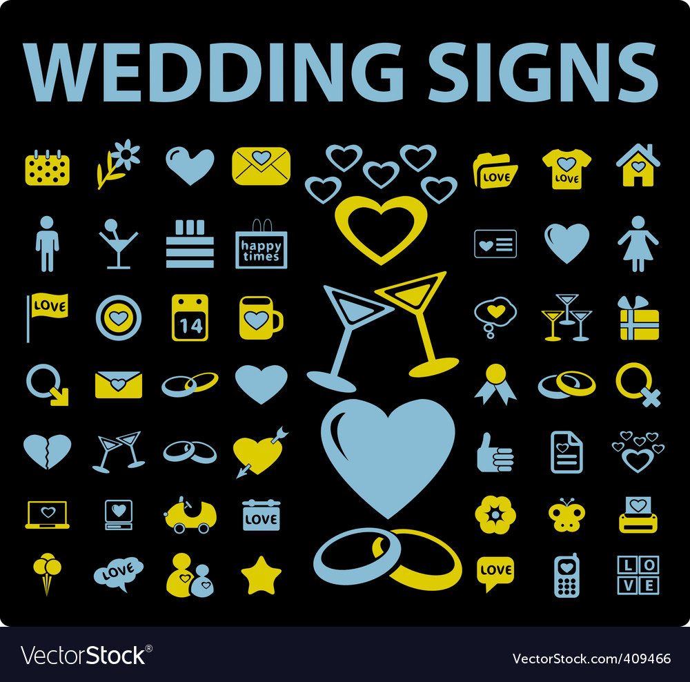 funny wedding signs