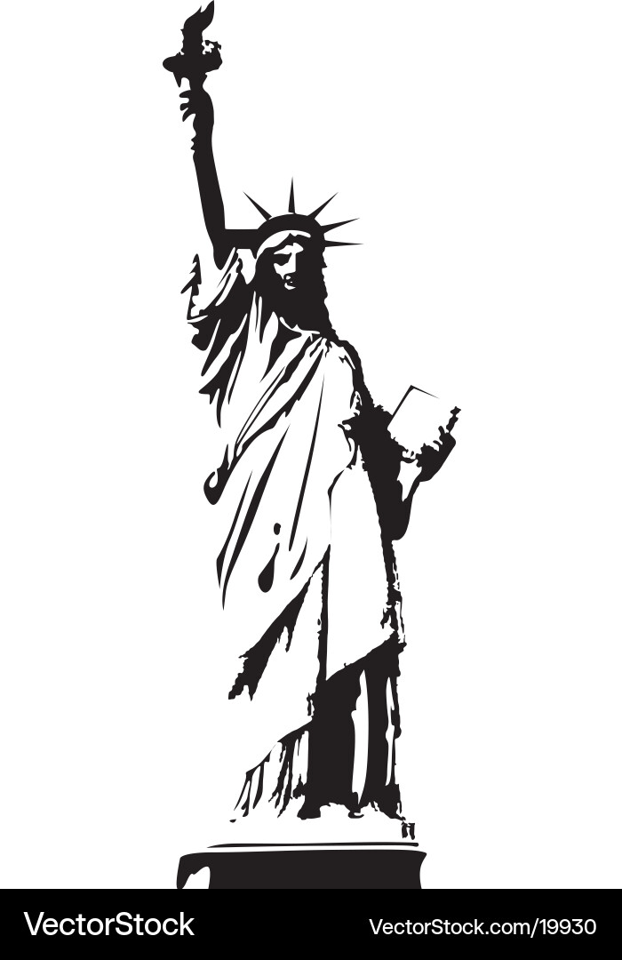 Statue Liberty Vector Free on Statue Of Liberty Vector 19930 By Sanjar